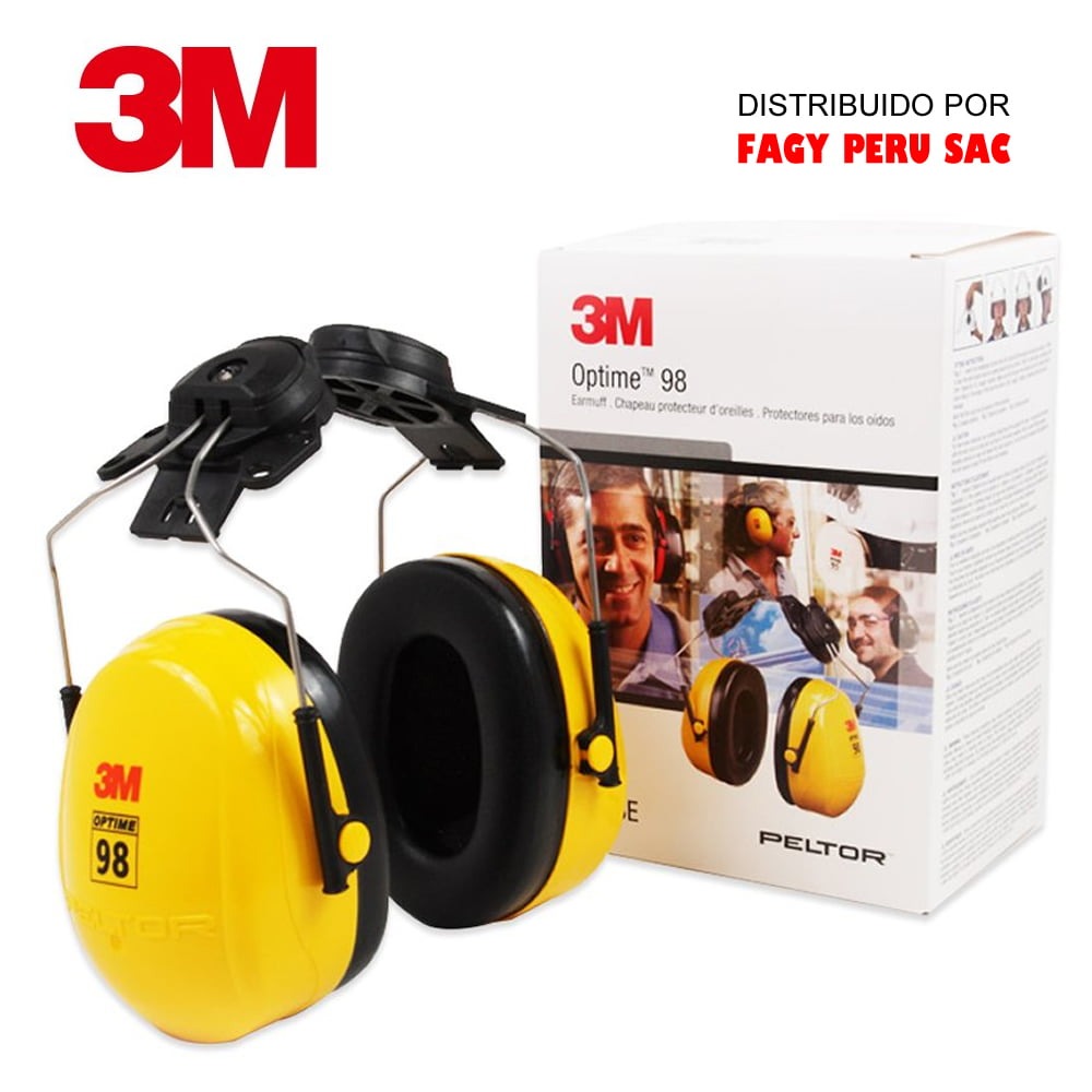 Orejeras 3M™ PELTOR™ Optime™ I, 27 dB, Amarillas, Banda para Cabeza, H510A-401-GU